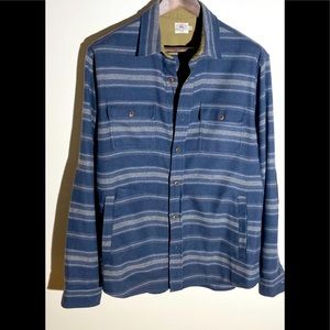 Men’s Faherty Brand wool over shirt